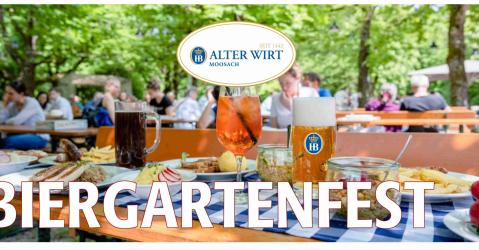 Biergarten-Banner